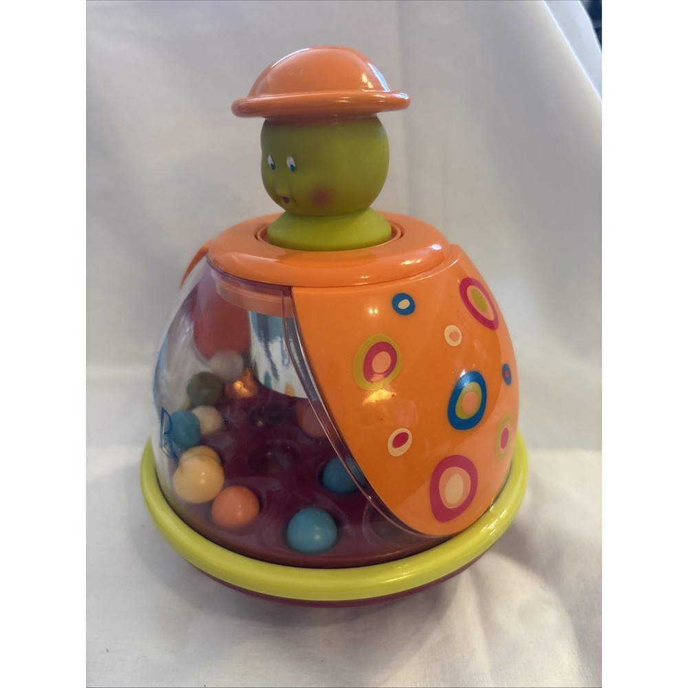 B‎ Toys Poppitoppy Ball Popper Toy - Top Spinning Toys for Toddlers Excellent!